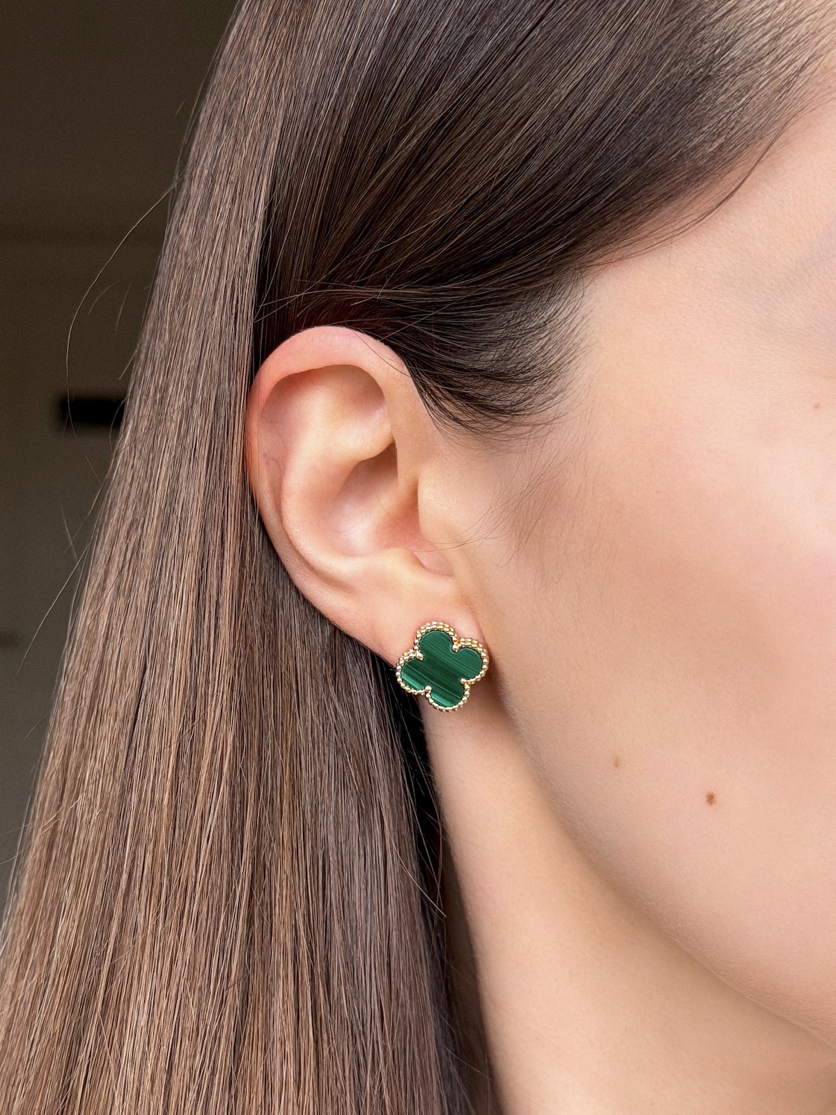 Серьги Van Cleef & Arpels Vintage Alhambra