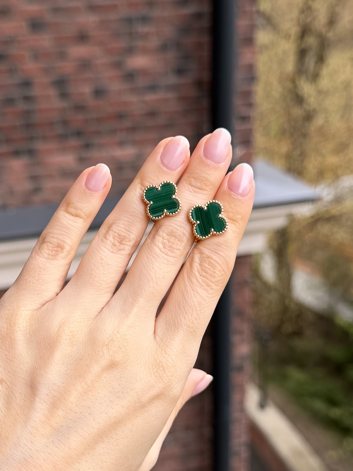 Серьги Van Cleef & Arpels Vintage Alhambra