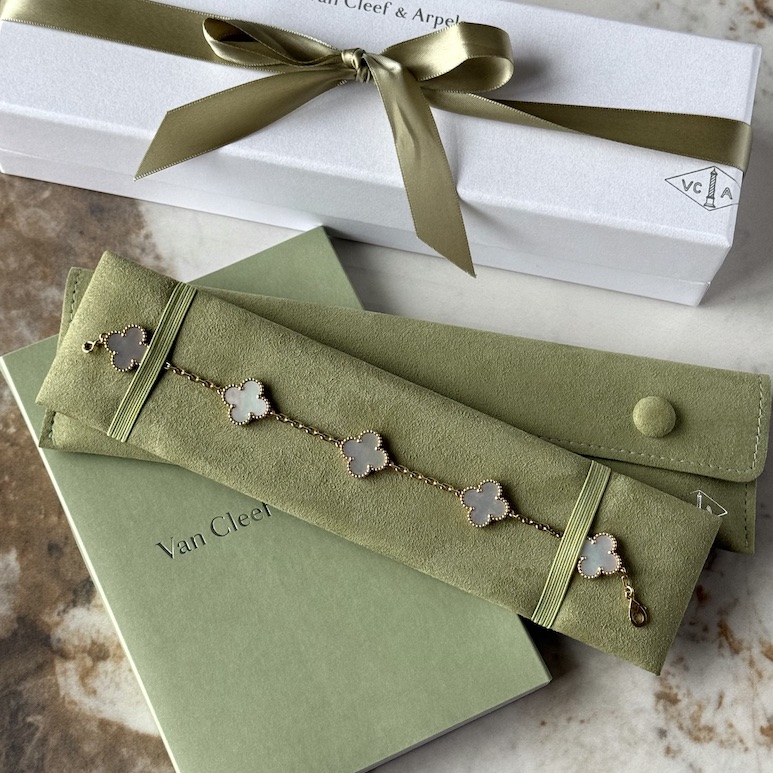 Браслет Van Cleef & Arpels Vintage Alhambra 5 мотивов